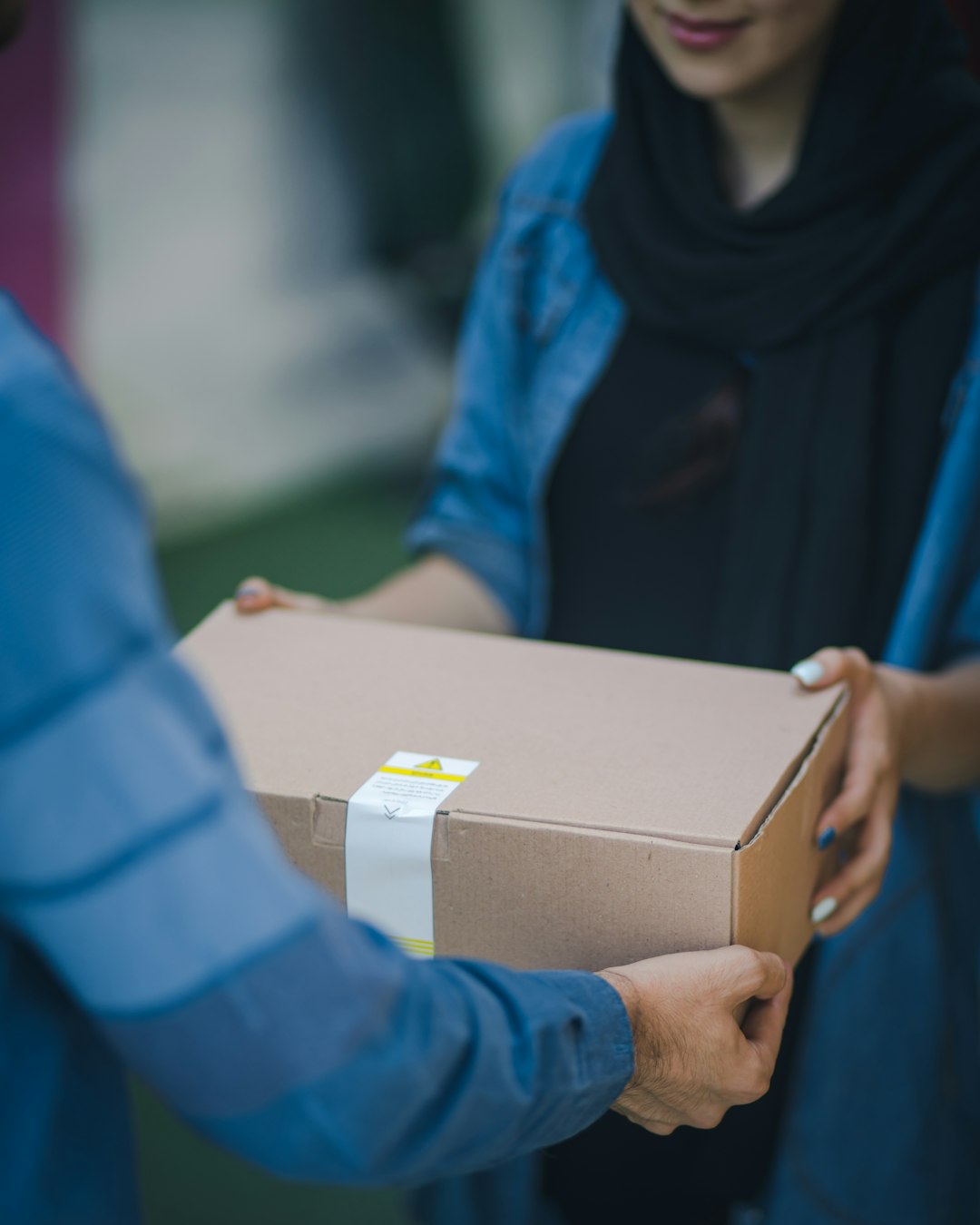 Cajas de paquetería y comercio